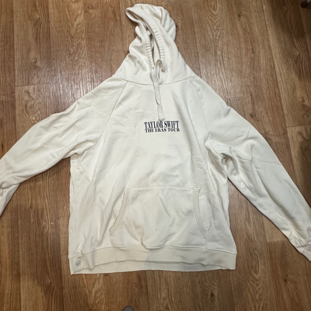 Taylor Swift Cream Hoodie worn twice